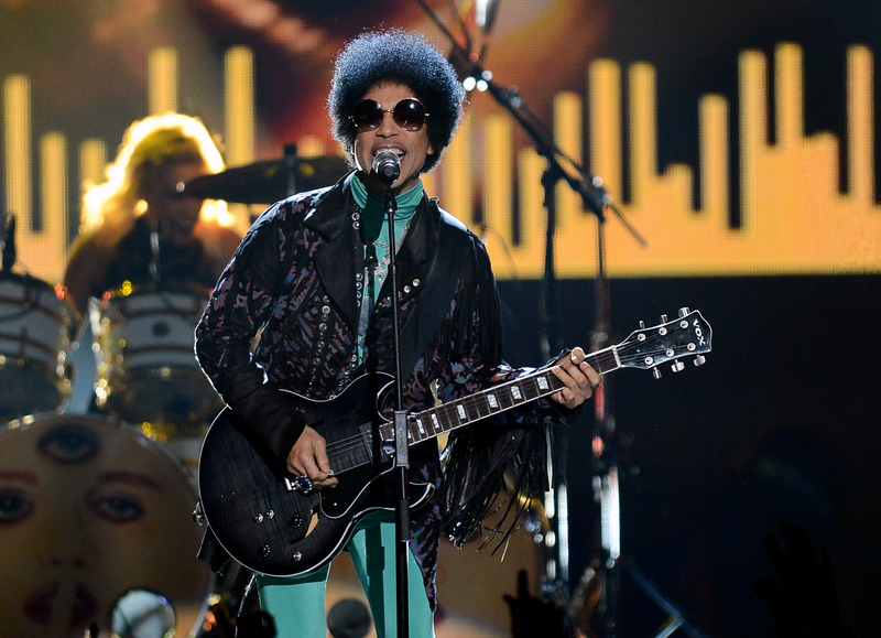 Prince performs during the 2013 Billboard Music Awards at the MGM Grand Garden Arena in Las Vegas on May 19, 2013.Ethan Miller/Getty Images